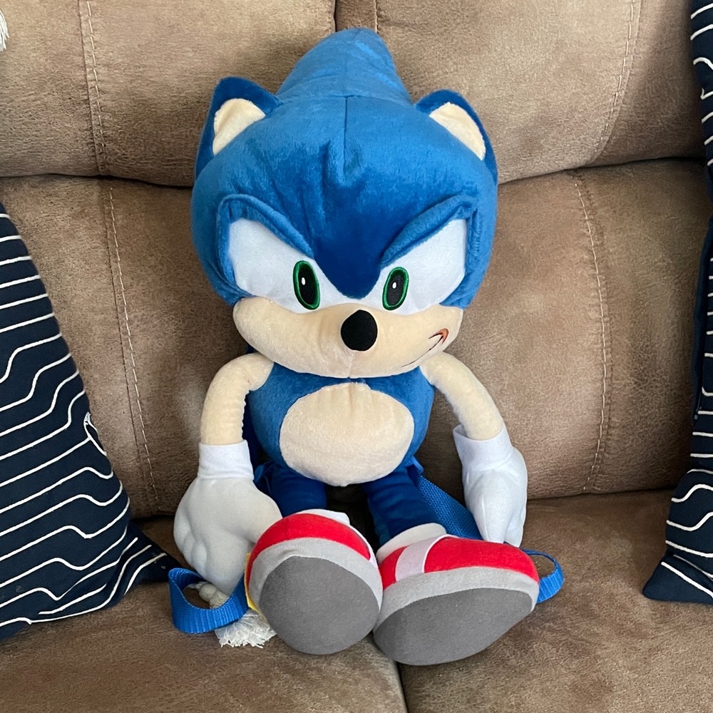 Blue Character Kids Backpack